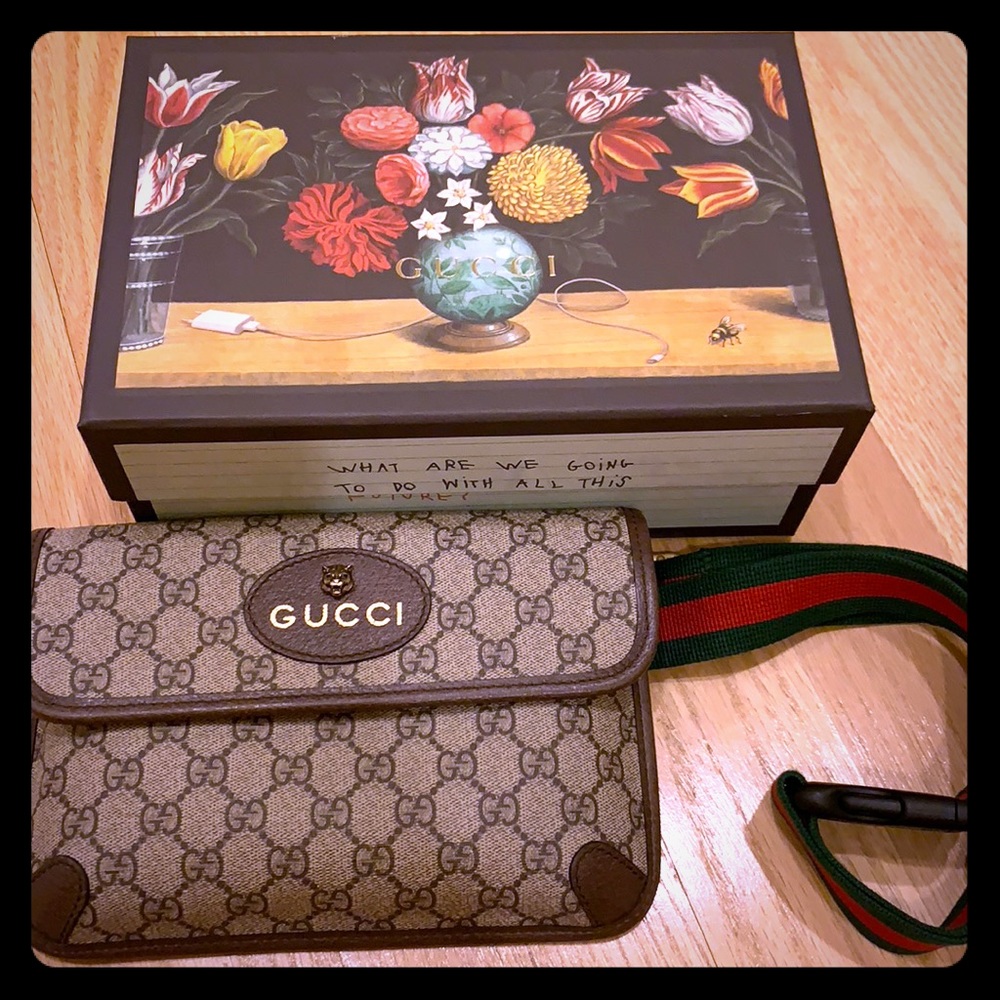 Gucci GG Supreme Belt Bag (NWT)